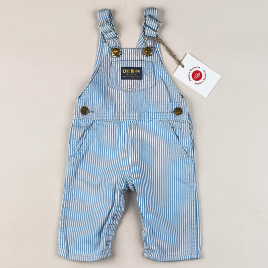 Vintage OshKosh Hickory Striped Overalls