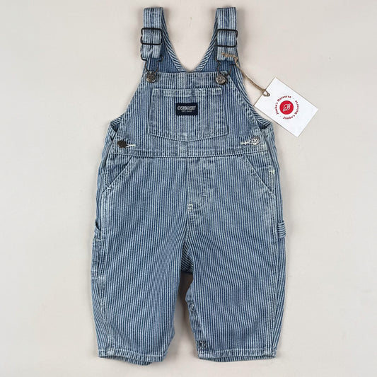 Vintage OshKosh Hickory Striped Overalls