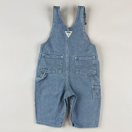 Vintage OshKosh Hickory Striped Overalls