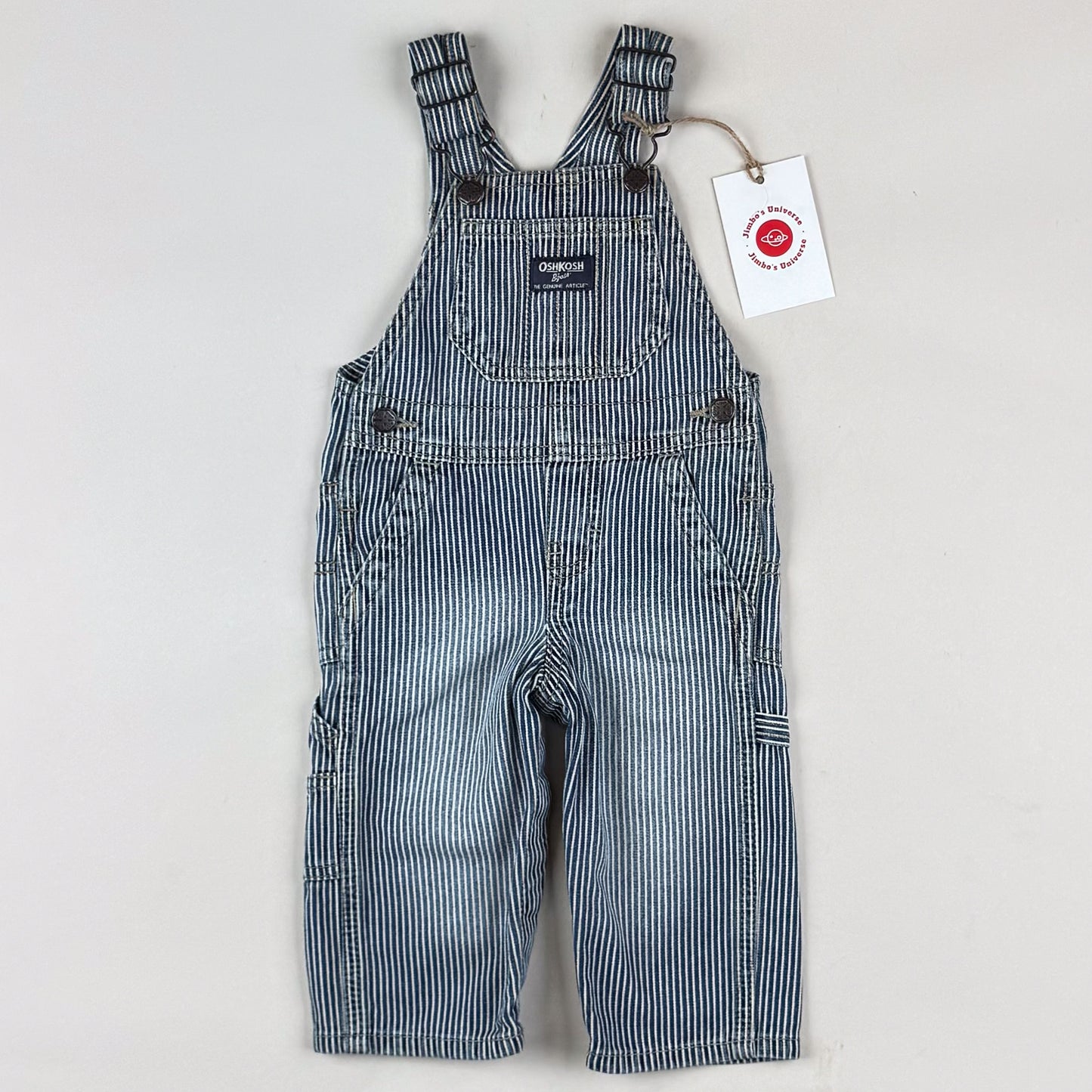 OshKosh Hickory Striped Overalls