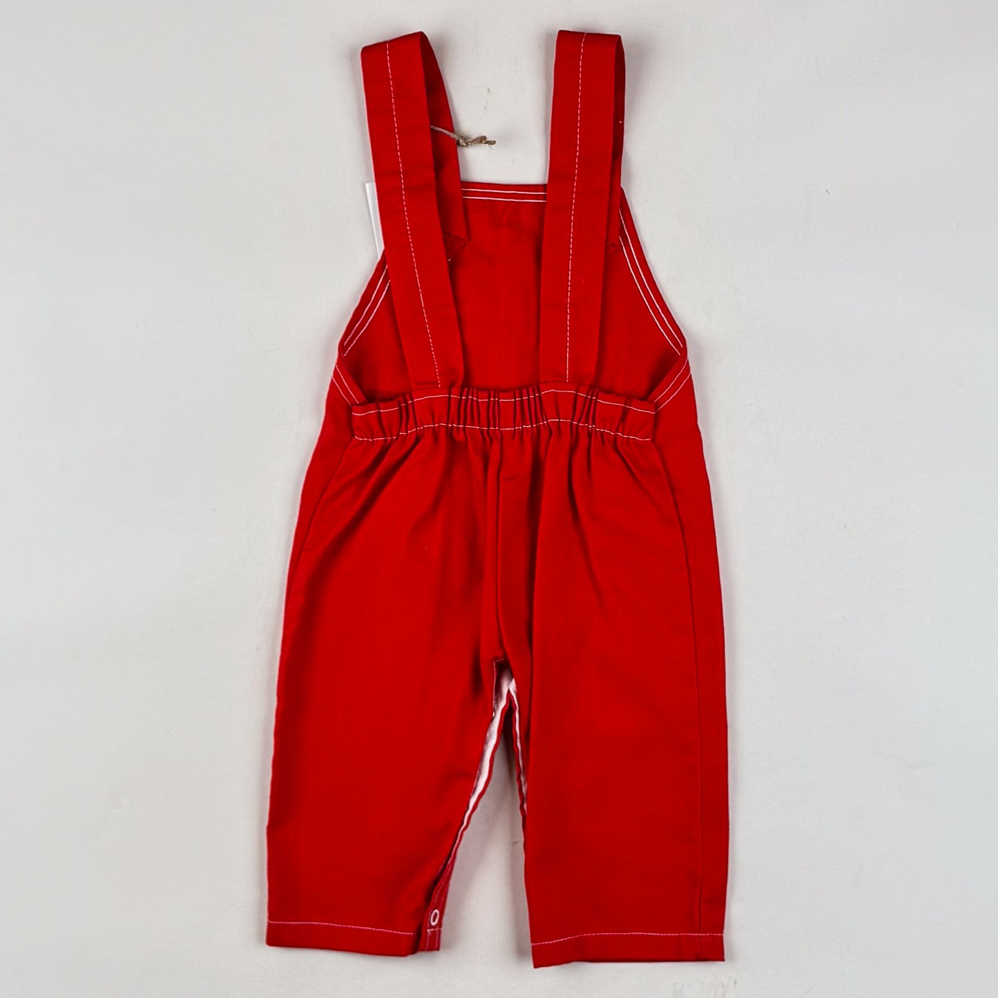 Vintage Overalls with Embroidered Farm Animals