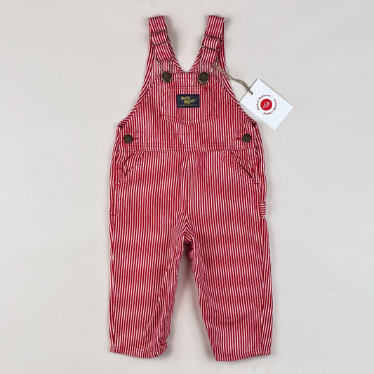 Vintage OshKosh Hickory Striped Overalls