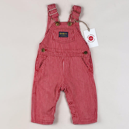 Vintage OshKosh Hickory Striped Overalls