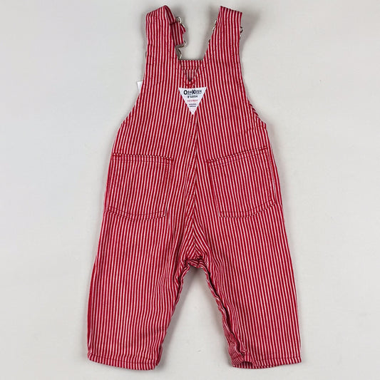 Vintage OshKosh Hickory Striped Overalls