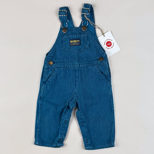 Vintage OshKosh Hickory Striped Overalls