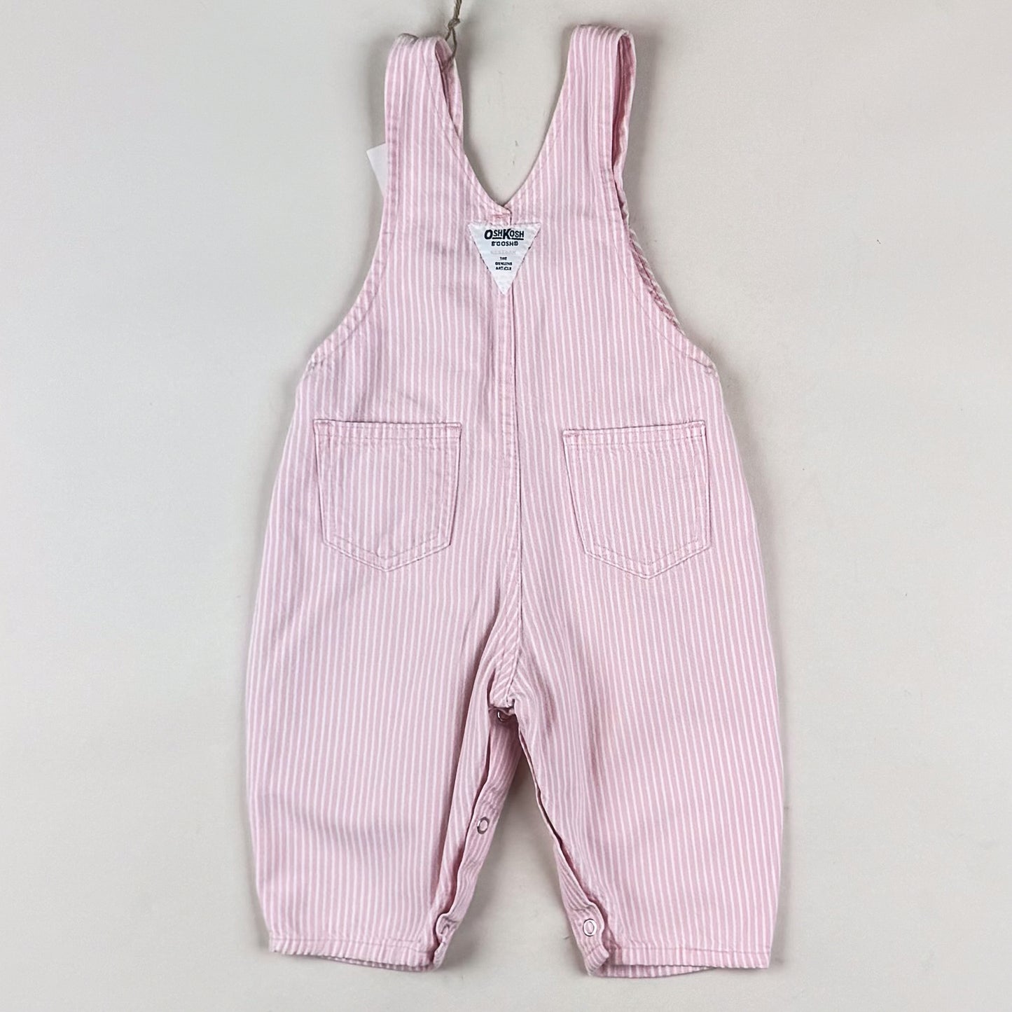 Vintage OshKosh Hickory Striped Overalls