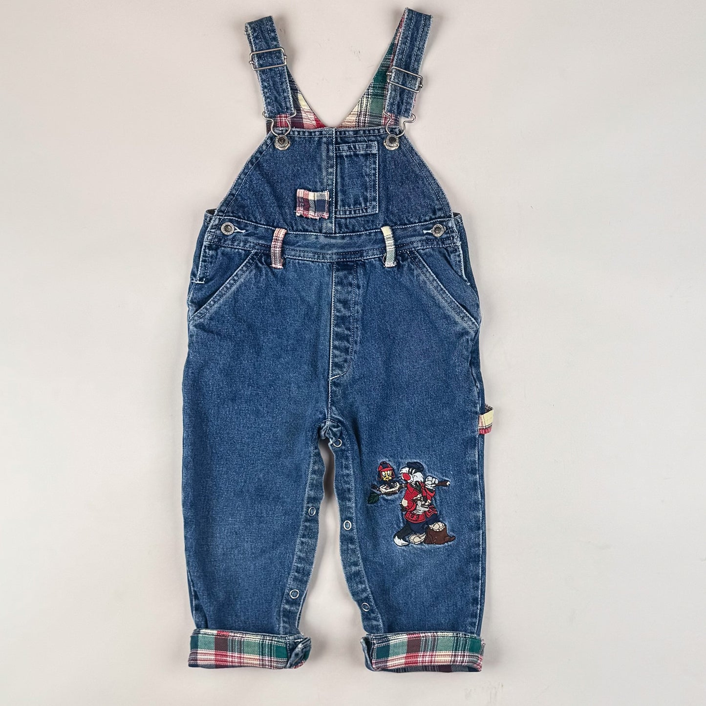 Vintage Looney Tunes Overalls