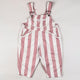 Striped Vintage Overalls