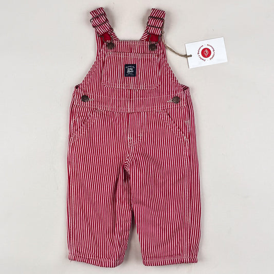 OshKosh Hickory Stripe Overalls
