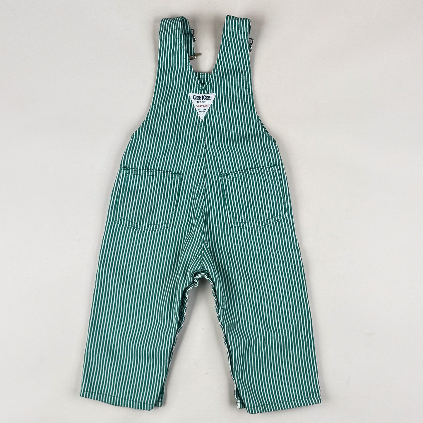 Vintage OshKosh Hickory Stripe Overalls