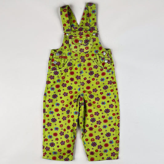 Vintage Floral Overalls