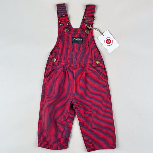 Vintage OshKosh Hickory Stripe Overalls