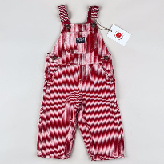 OshKosh Hickory Stripe Overalls