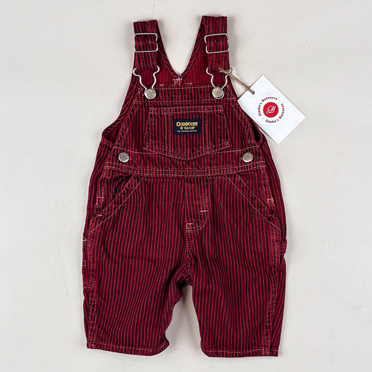 Vintage OshKosh Hickory Stripe Overalls