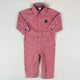 Red OshKosh Hickory Stripe Boilersuit