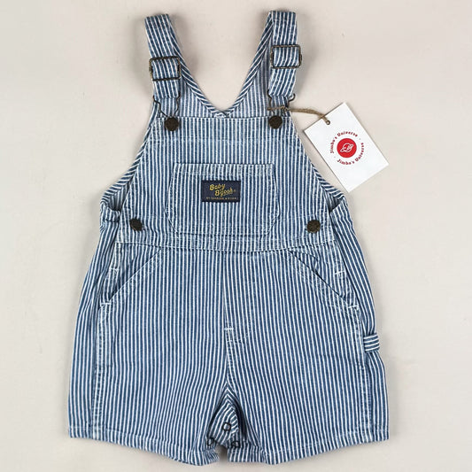 Vintage OshKosh Hickory Stripe Shortalls