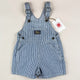 Vintage OshKosh Hickory Stripe Shortalls