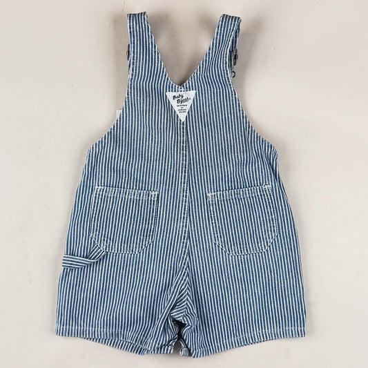 Vintage OshKosh Hickory Stripe Shortalls