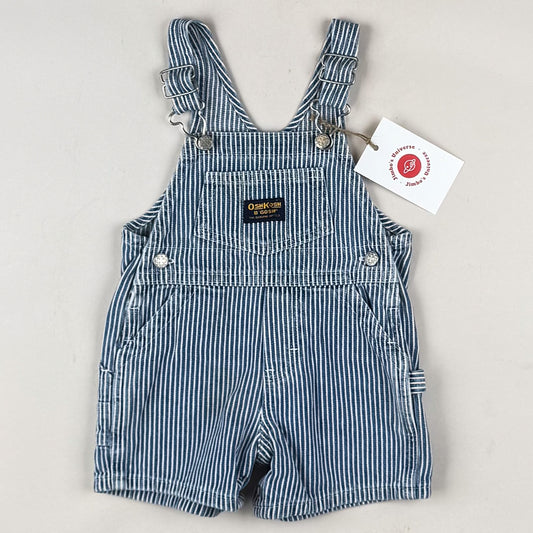 Vintage OshKosh Hickory Stripe Shortalls