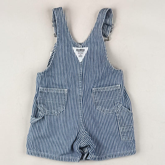 Vintage OshKosh Hickory Stripe Shortalls