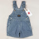 Vintage OshKosh Hickory Stripe Shortalls