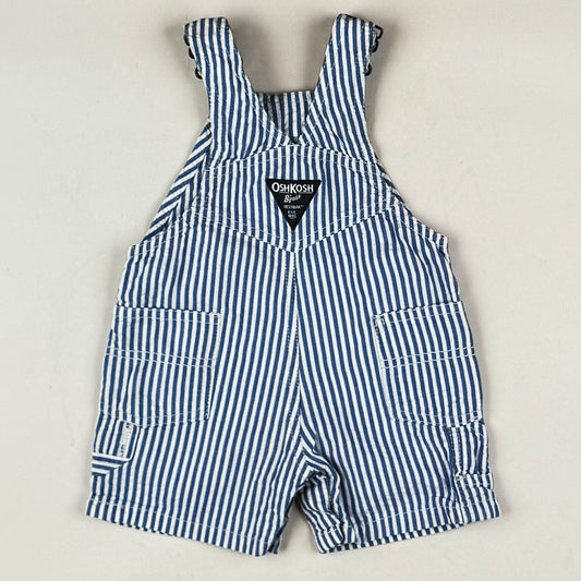 OshKosh Hickory Stripe Shortalls