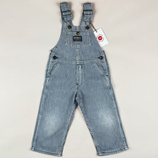 Vintage OshKosh Hickory Stripe Overalls