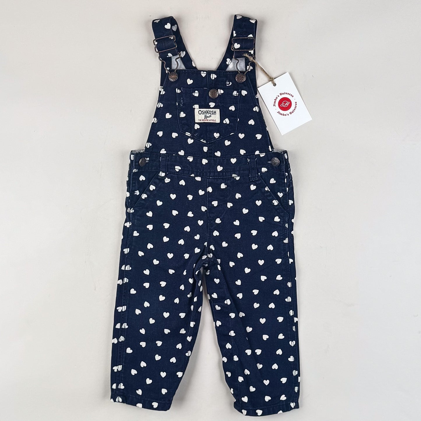 OshKosh Heart Overalls