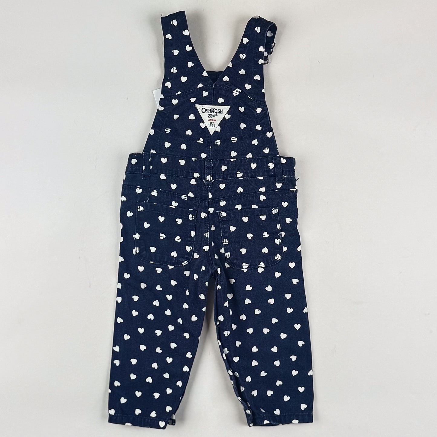 OshKosh Heart Overalls