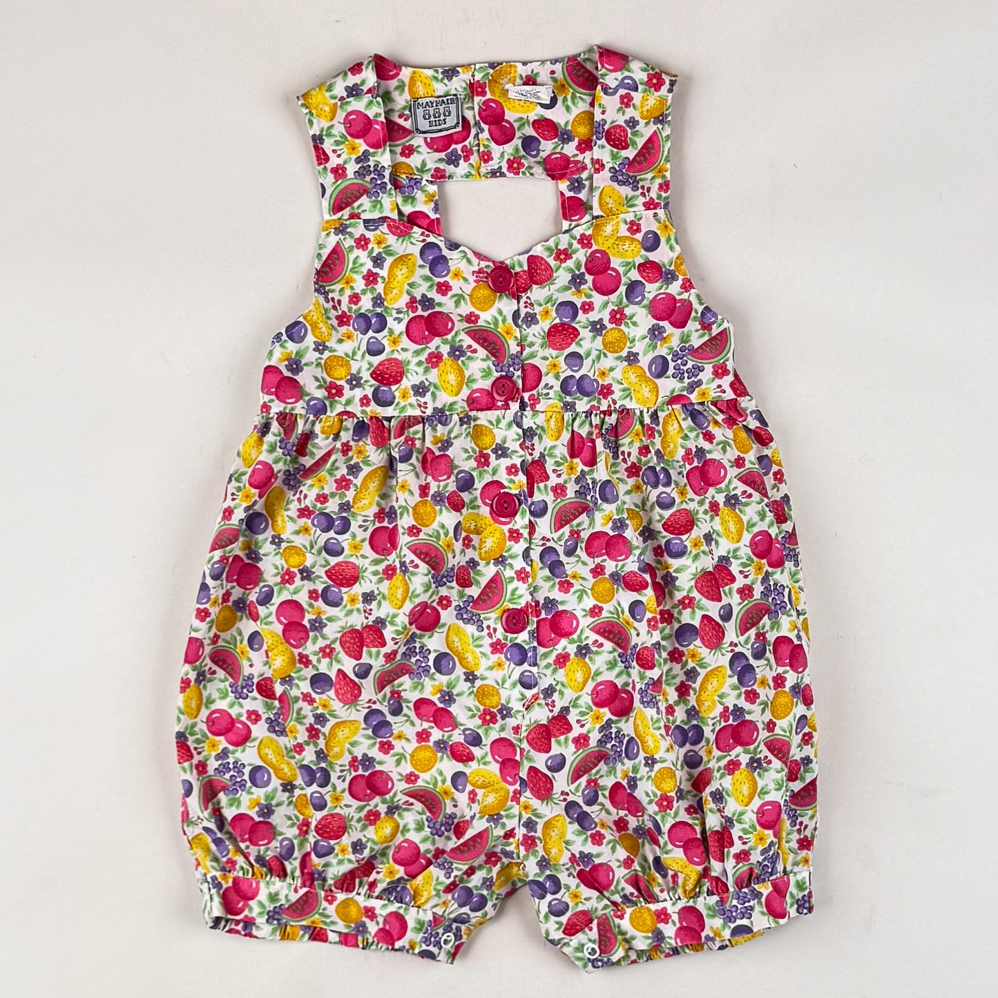 Fruity Vintage Bubble Romper