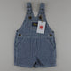 Vintage OshKosh Hickory Stripe Shortalls