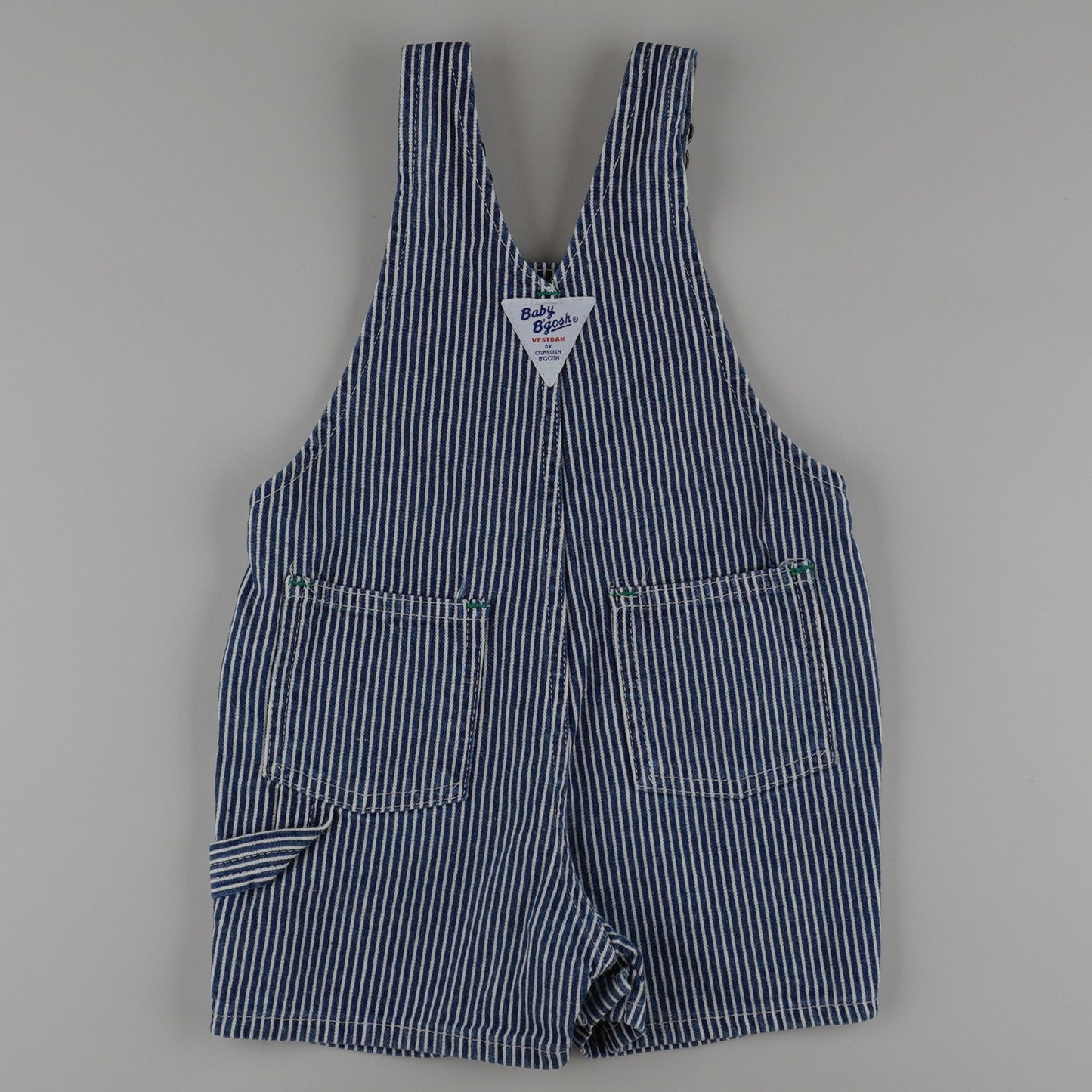Vintage OshKosh Hickory Stripe Shortalls