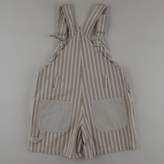 Vintage Striped Shortalls