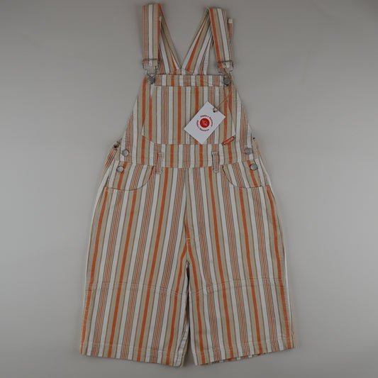 Vintage Striped Shortalls