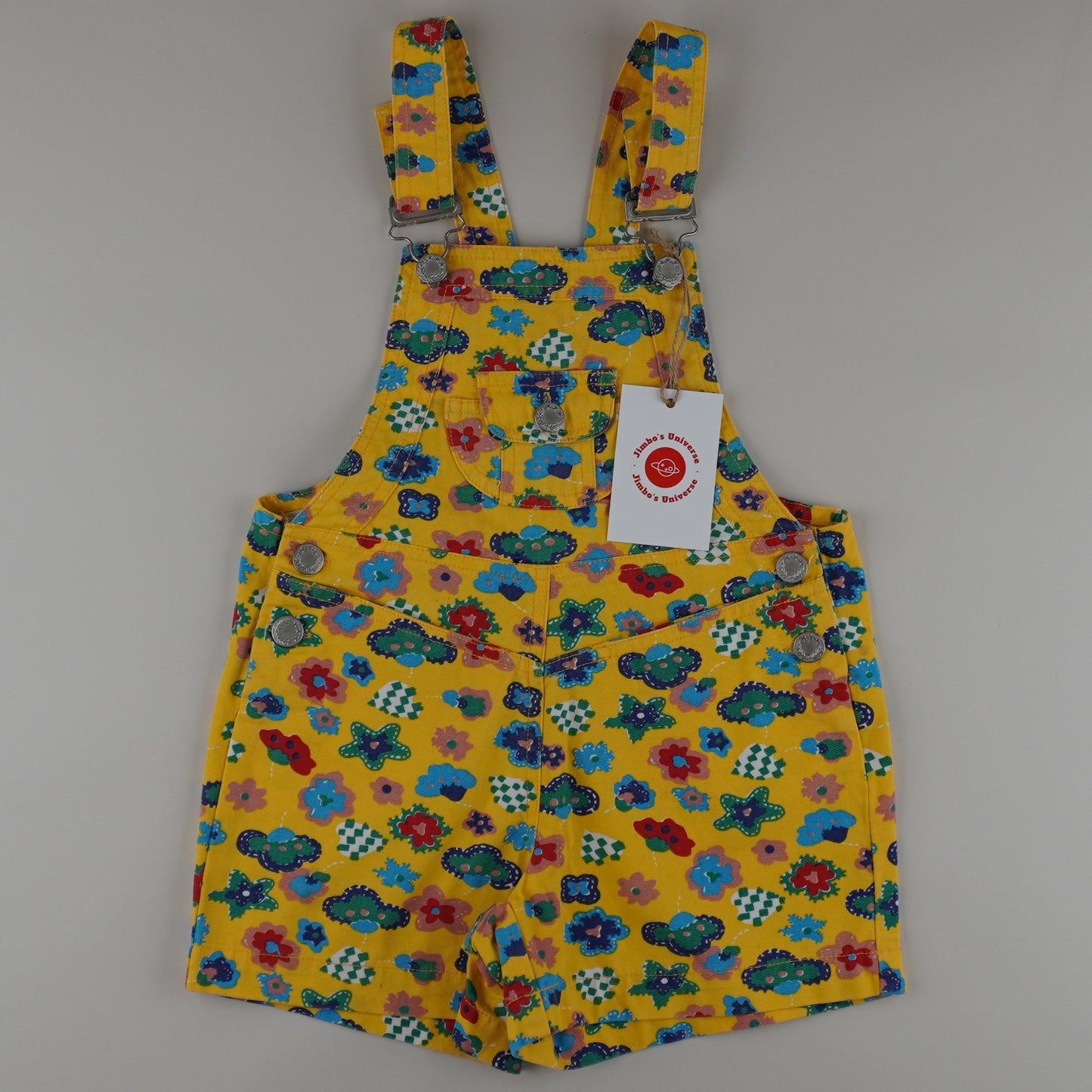 Vintage Floral Shortalls
