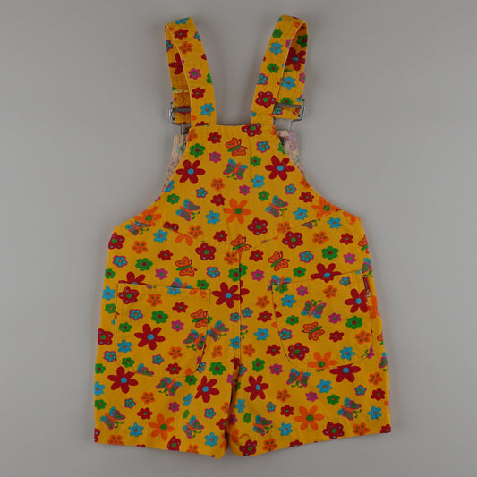 Vintage Floral Shortalls