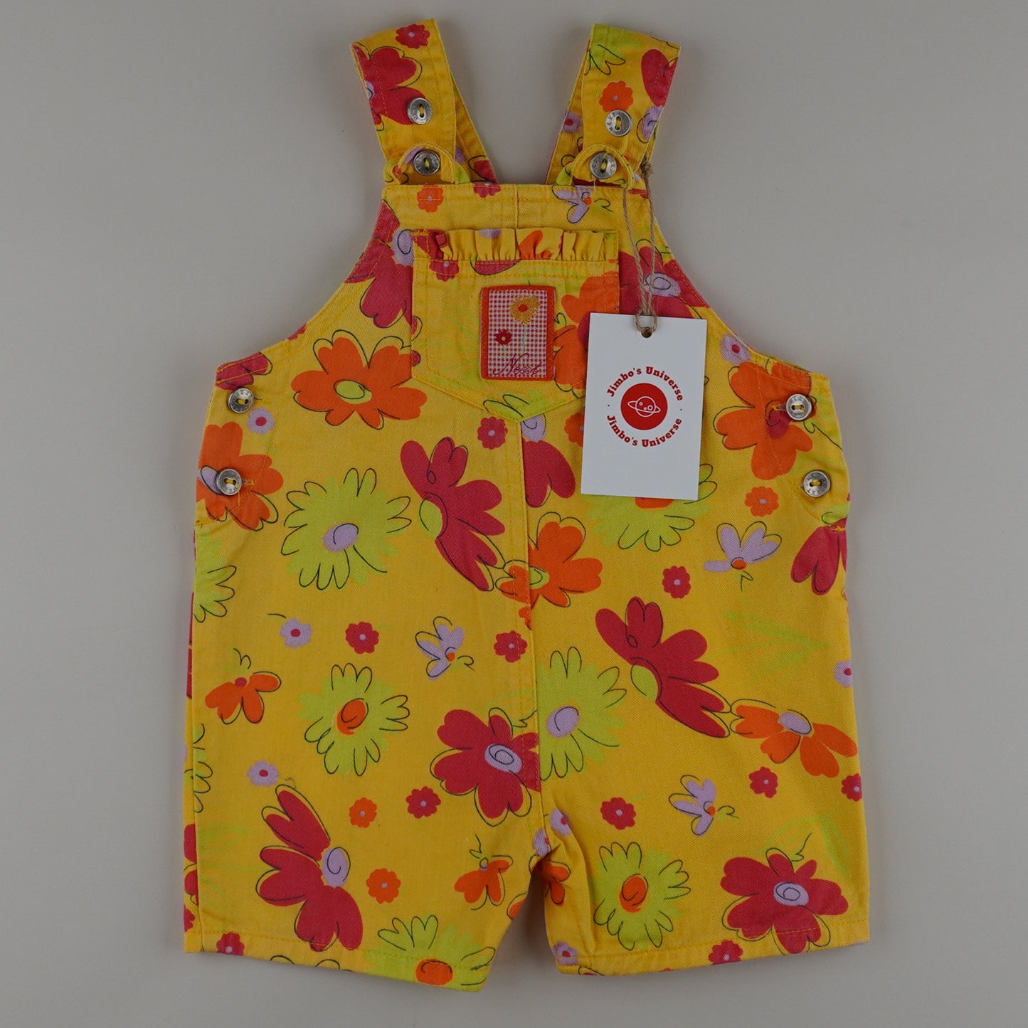 Vintage Floral Shortalls