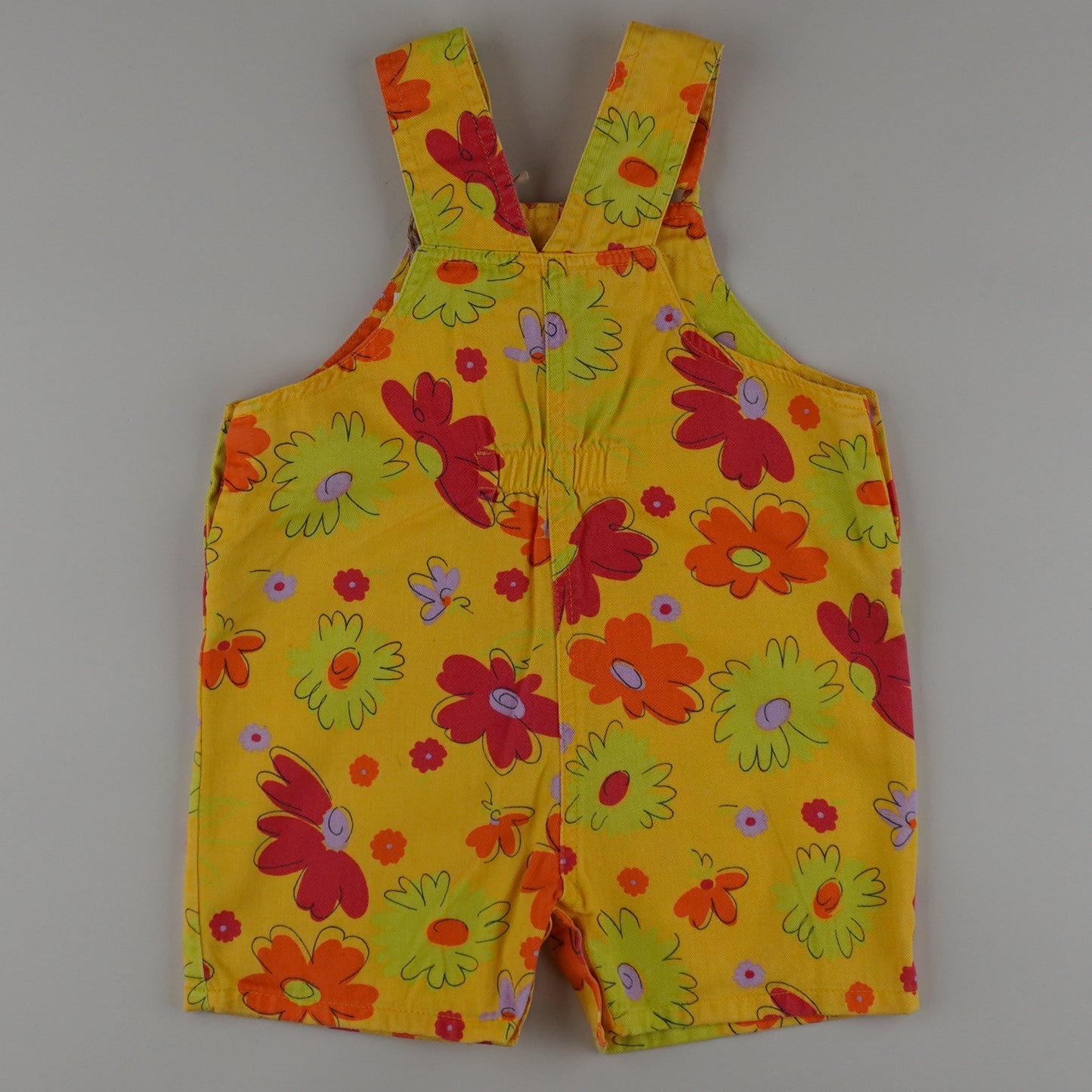 Vintage Floral Shortalls