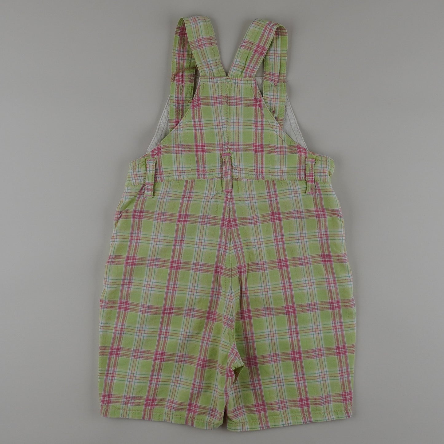Vintage Checkered Shortalls
