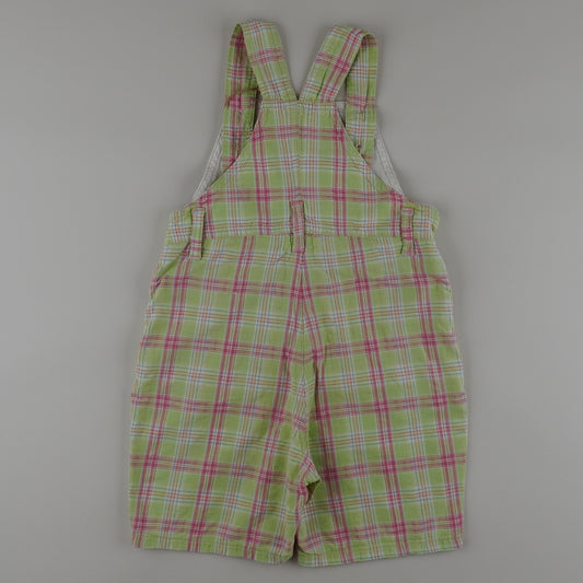 Vintage Checkered Shortalls