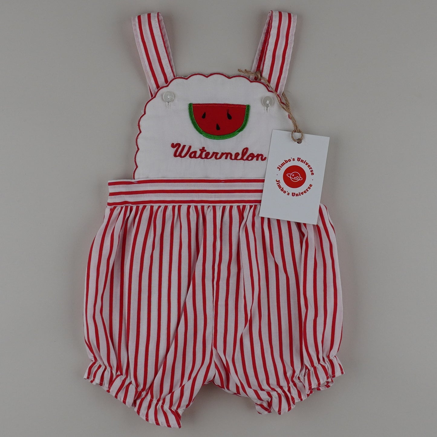 Vintage Striped Romper