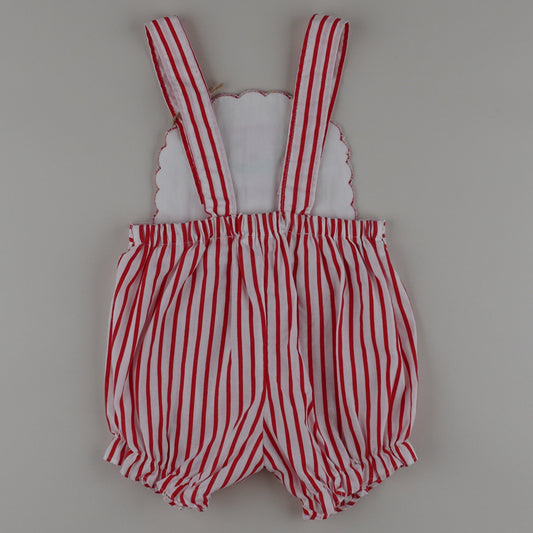 Vintage Striped Romper