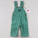 Green Vintage OshKosh Hickory Stripe Overalls