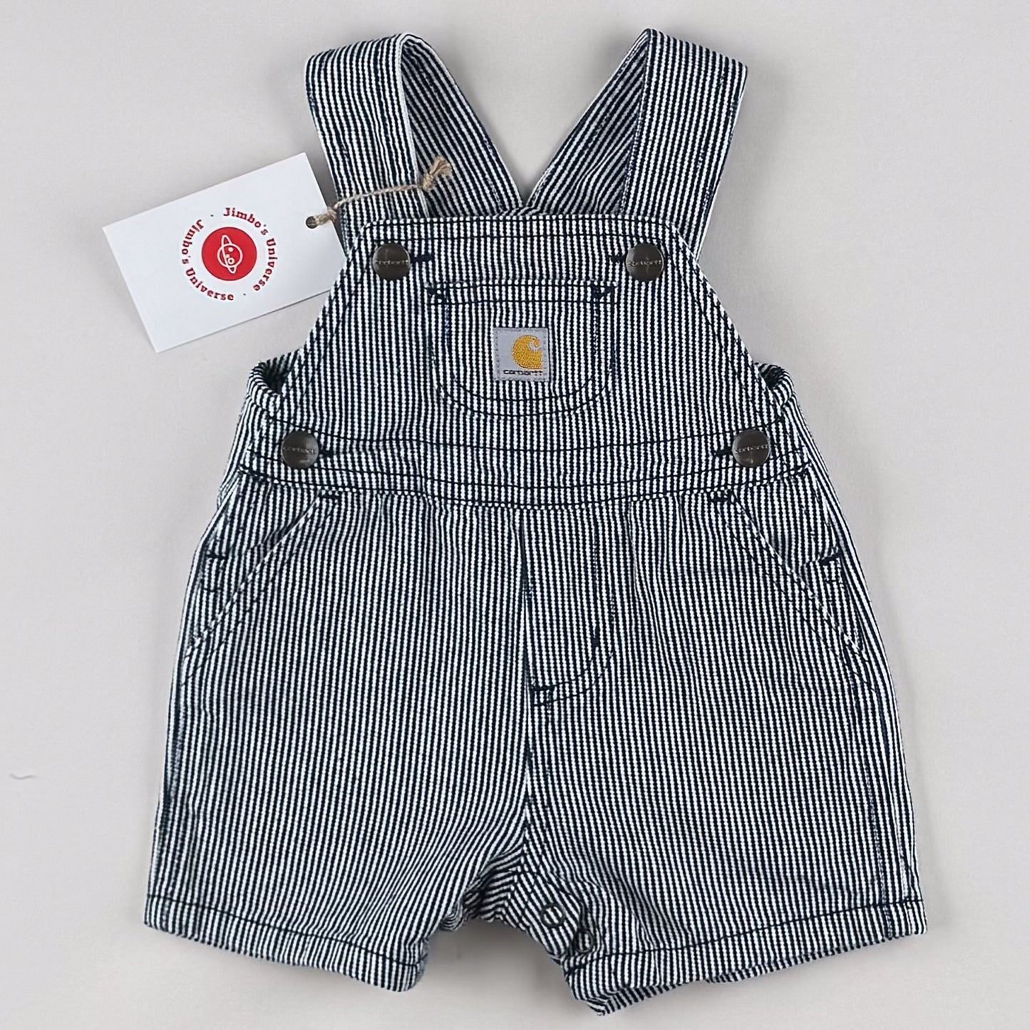 Striped Carhartt Shortalls