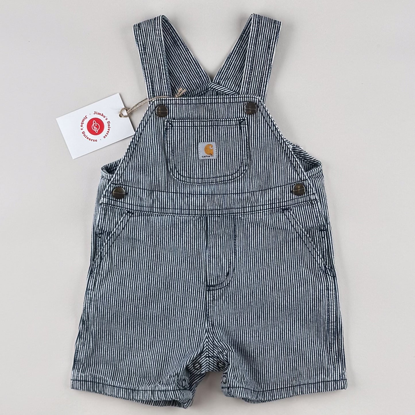 Striped Carhartt Shortalls