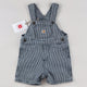 Striped Carhartt Shortalls