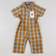 Vintage Checkered Jumpsuit