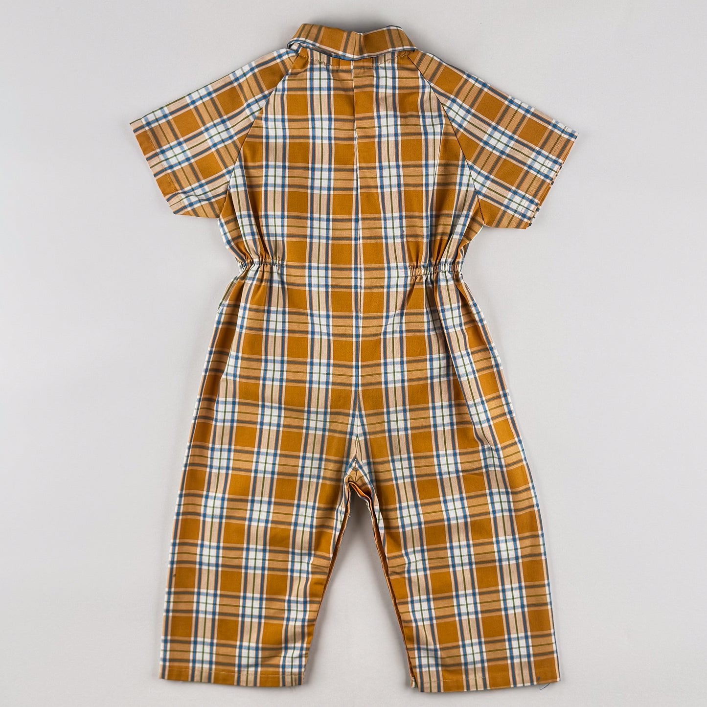 Vintage Checkered Jumpsuit