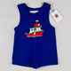Vintage Shortalls with Embroidery