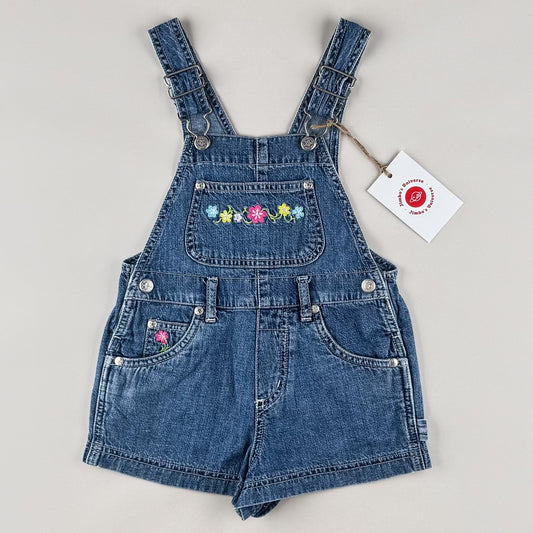 Vintage Old Navy Shortalls with Embroidery